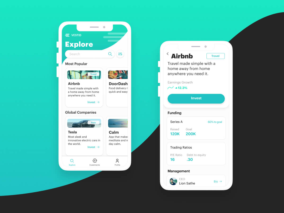 Investment App UI Kit