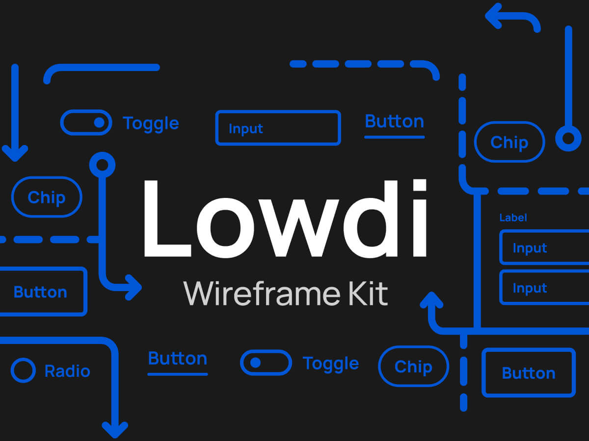 Lowdi - Wireframe Kit