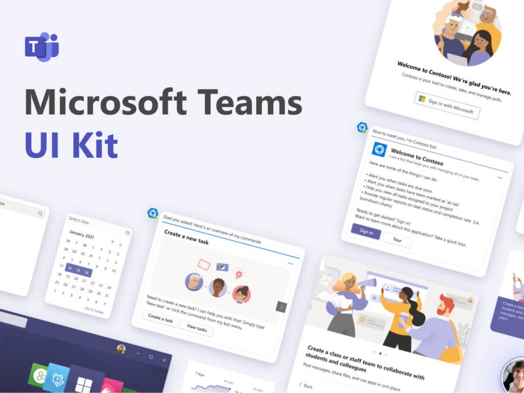 Microsoft Teams Figma UI Kit