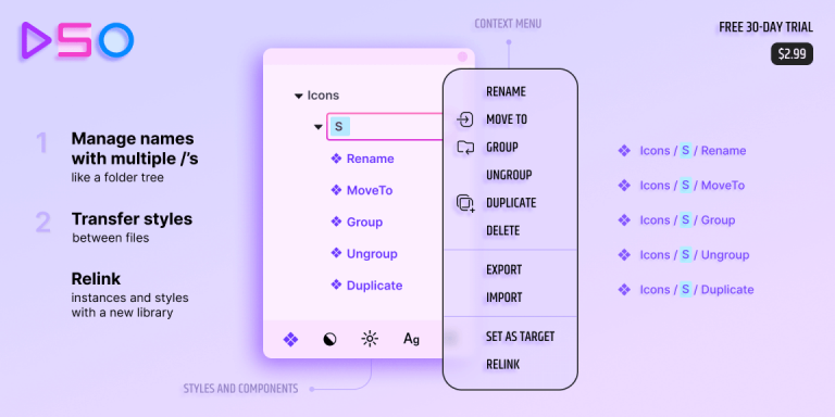 Free Design System Organizer Figma Plugin | Figma Elements