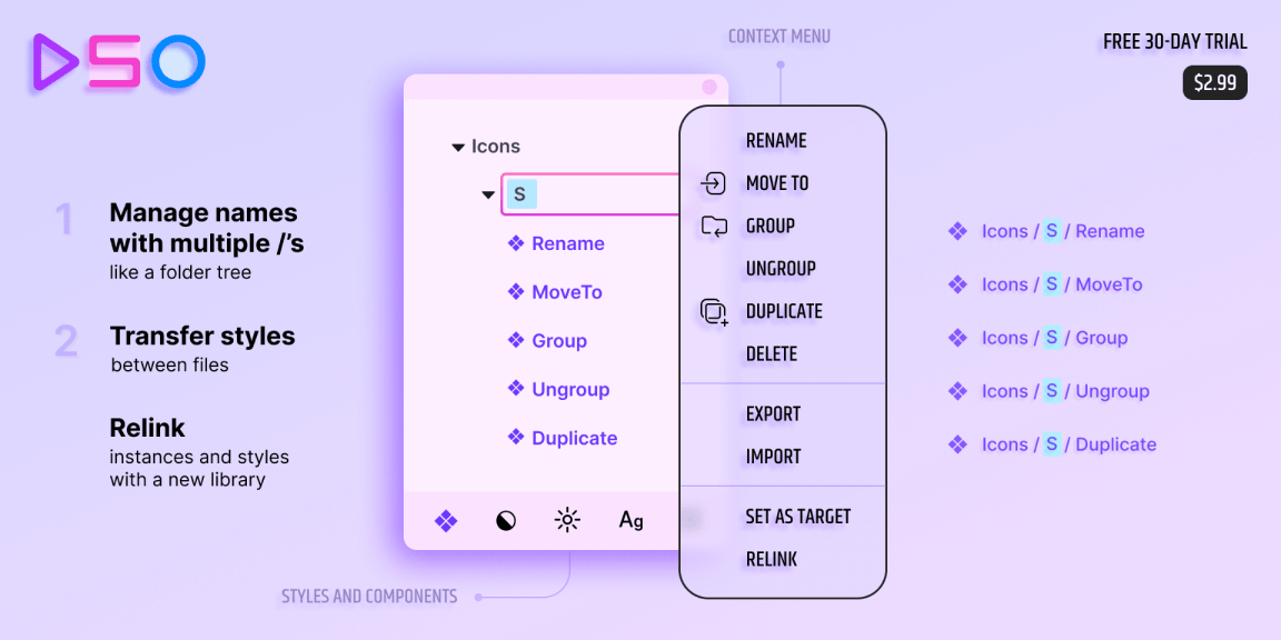 Design System Organizer - Figma Plugin