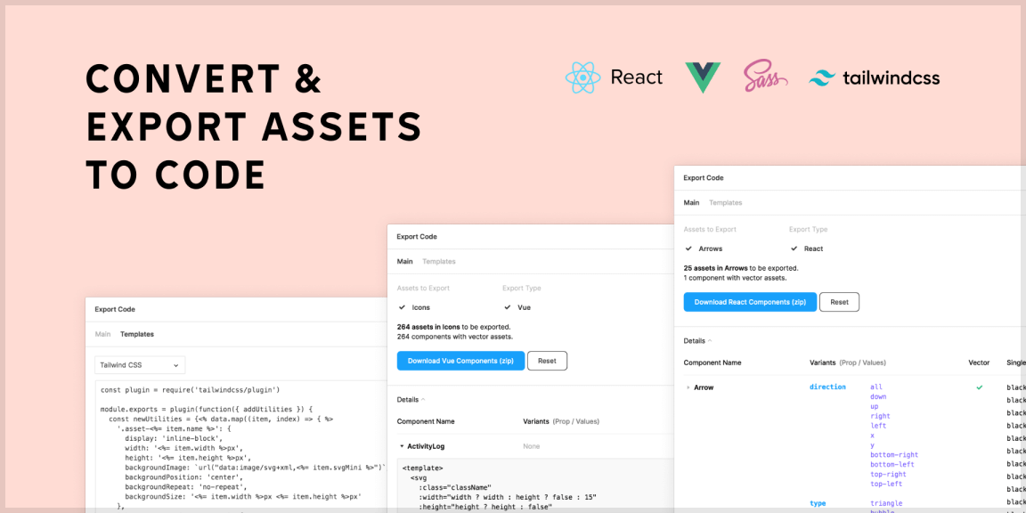 Export Code Figma Plugin