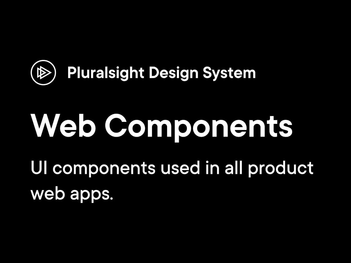 Pluralsight Web Components