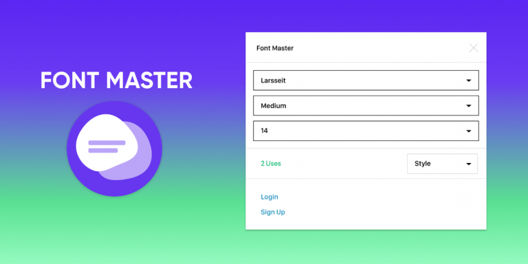 Free Font Master Figma Plugin | Figma Elements