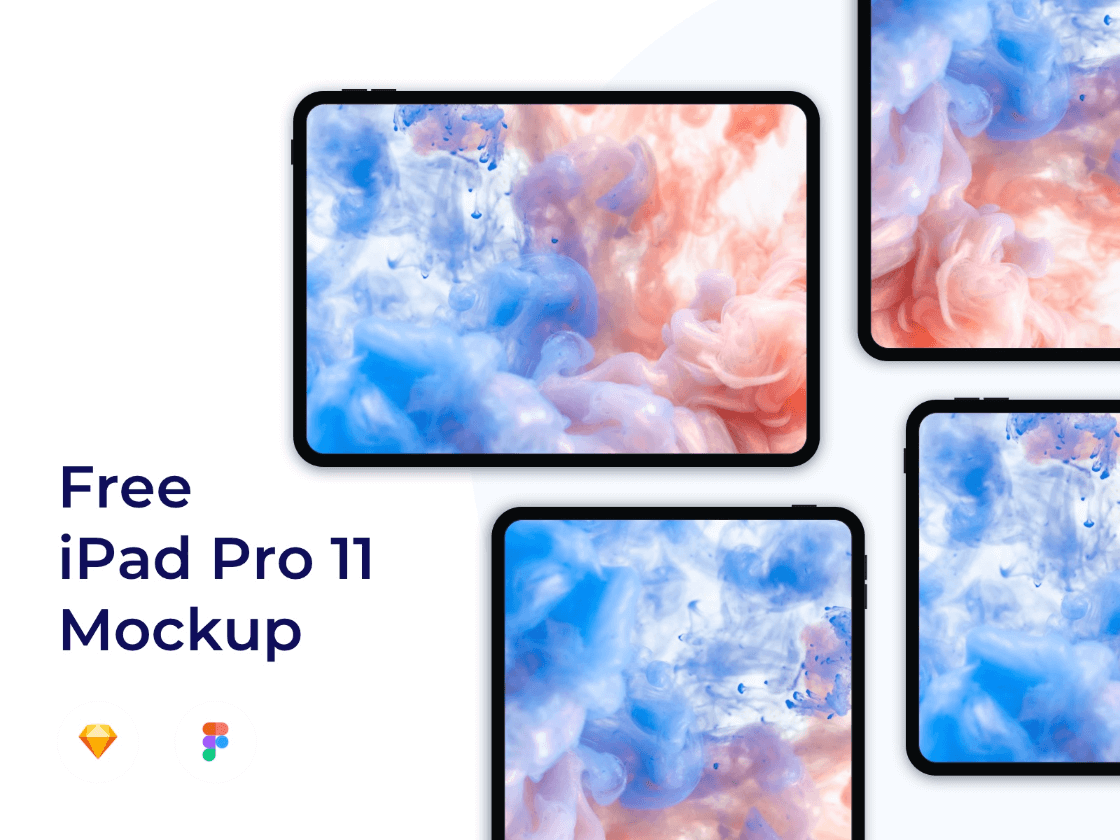 Download Ipad Pro 11 Clay Mockup Free Figma Resource Figma Elements