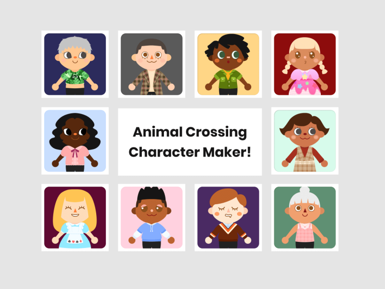 Animal Crossing Character Maker - Free Figma Resource | Figma Elements