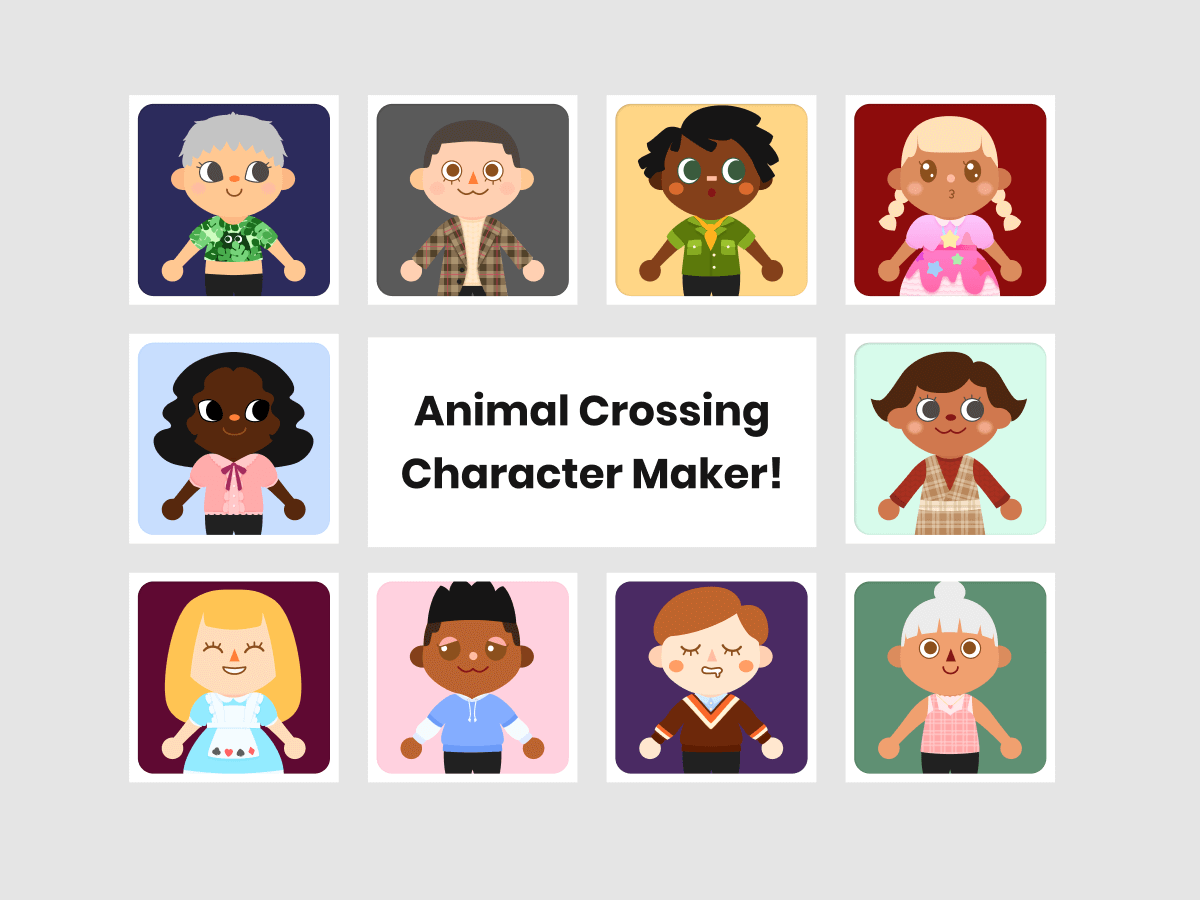 Cross maker. Character creator animal. Character maker. Animal Crossing avatar. Taybee character maker.