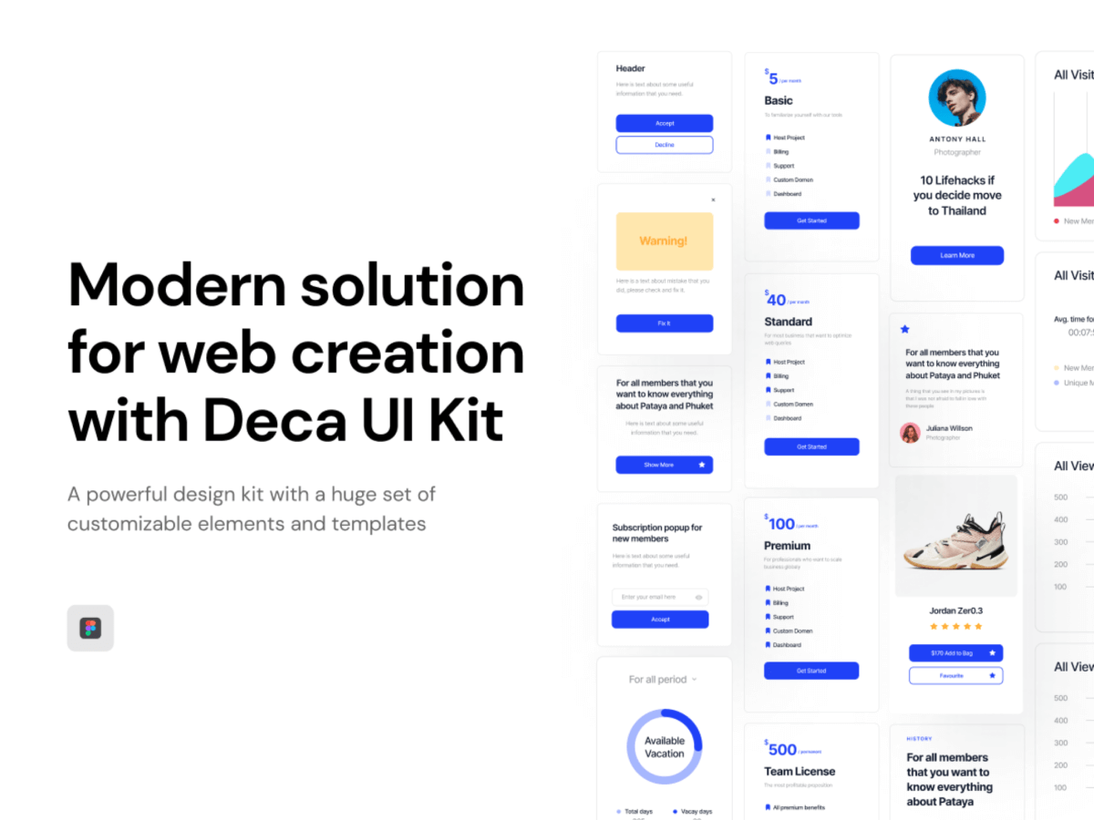 Deca UI Kit