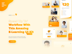 E-Learning UI Kit - Free Figma Resource | Figma Elements