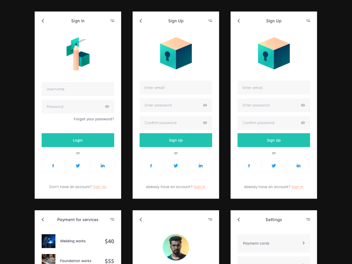 MasterGo UI Kit