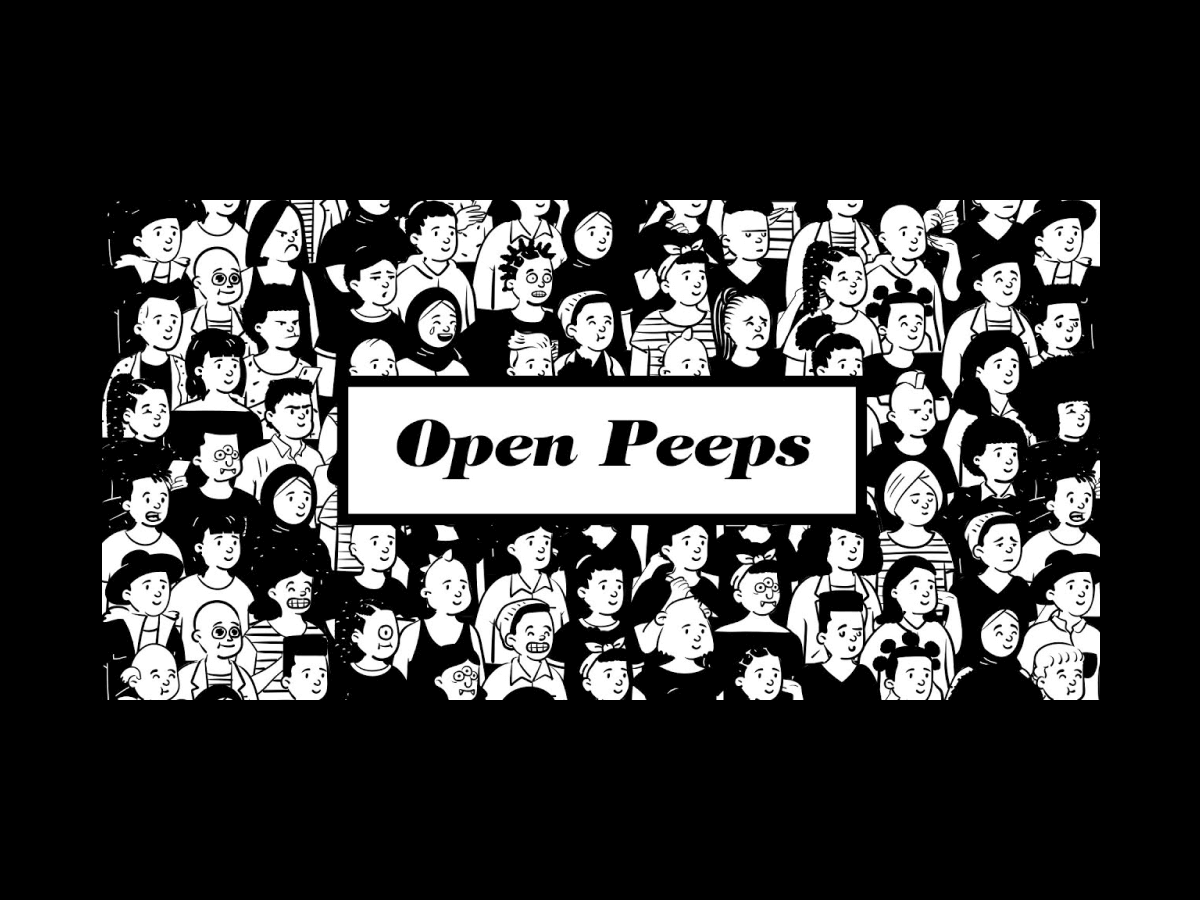 Open Peeps Illustration
