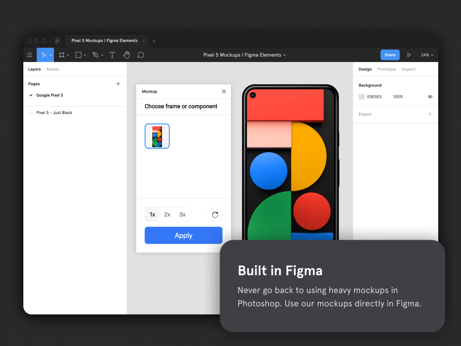 Download Google Pixel 5 Figma Mockups | Figma Elements