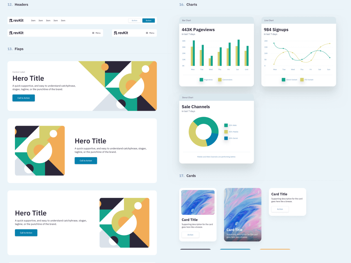 Eva: A free Design System for Sketch - Freebiesbug