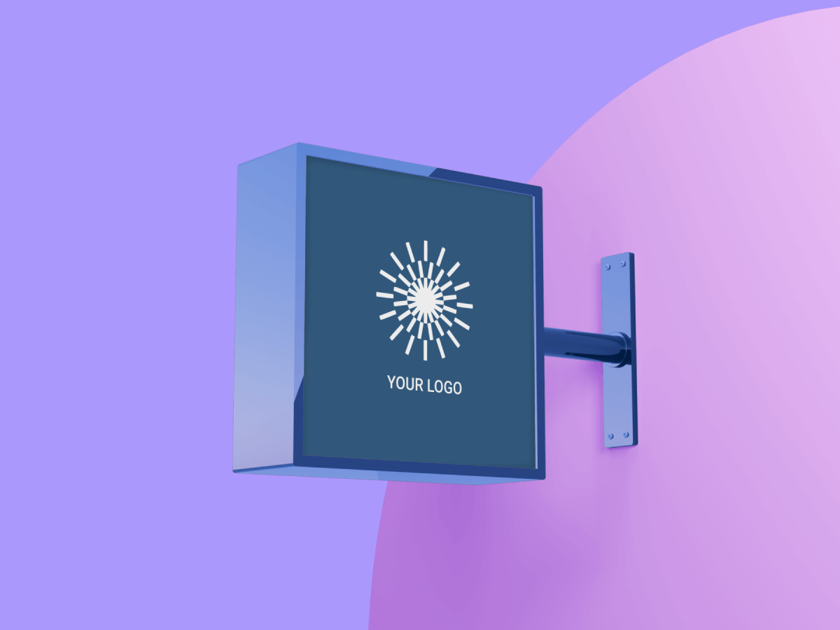 4K Figma Wall-Sign Mockup