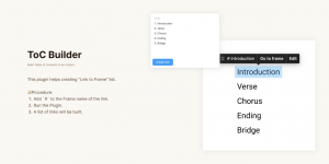 Free ToC Builder Figma Plugin | Figma Elements