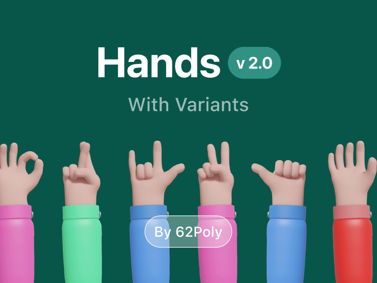 5 hands