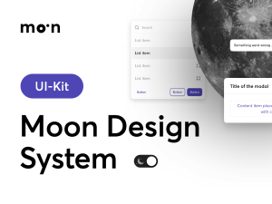 Moon Design System - Free Figma Resource | Figma Elements