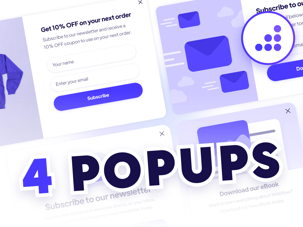 Figma Popups Pack