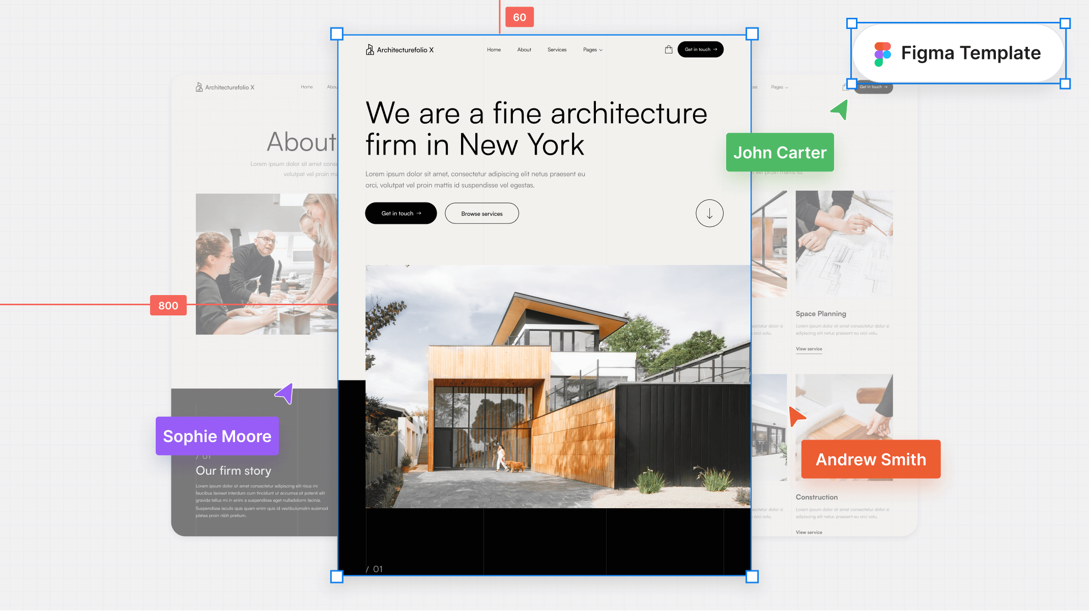 Architecture Figma Template