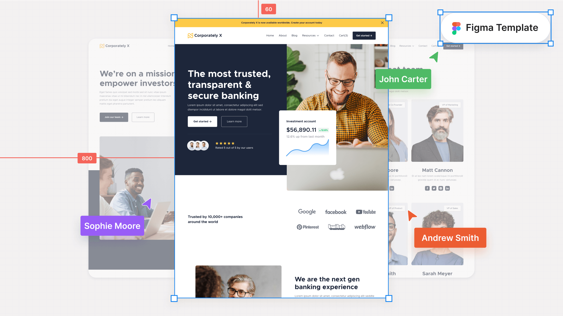 B2B Startup Figma Template