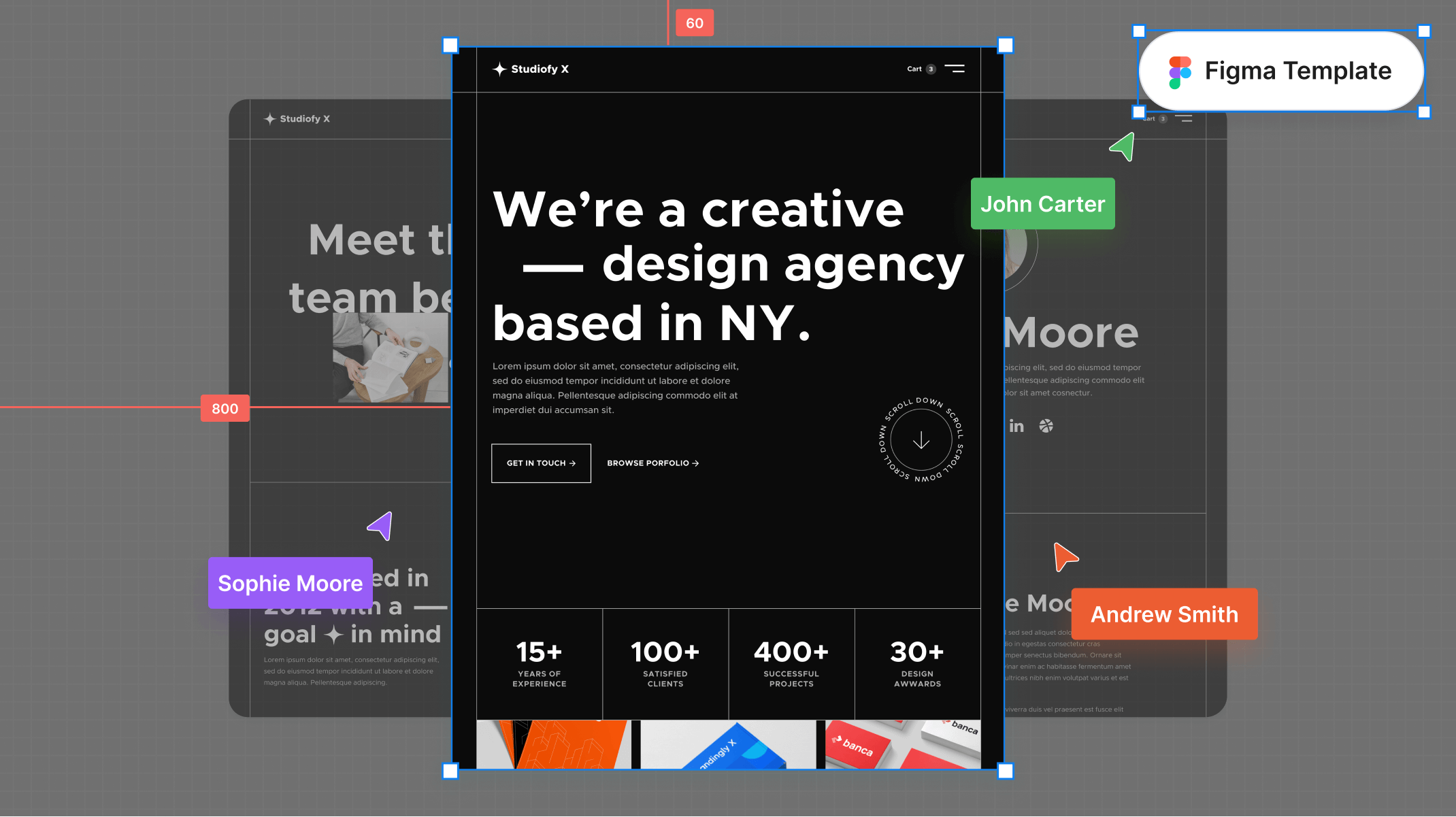 Creative Agency Figma Template