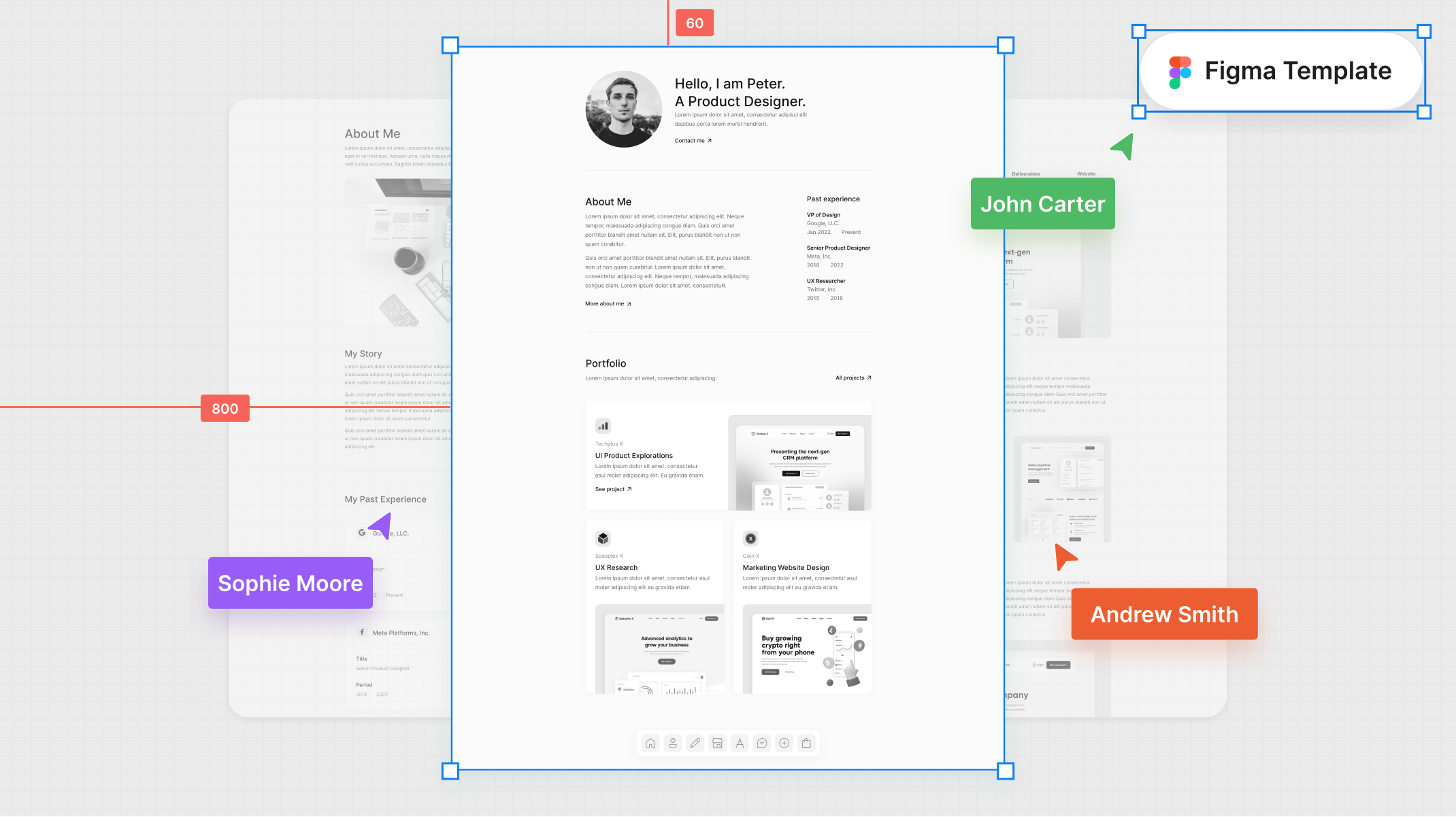 Designer Figma Template