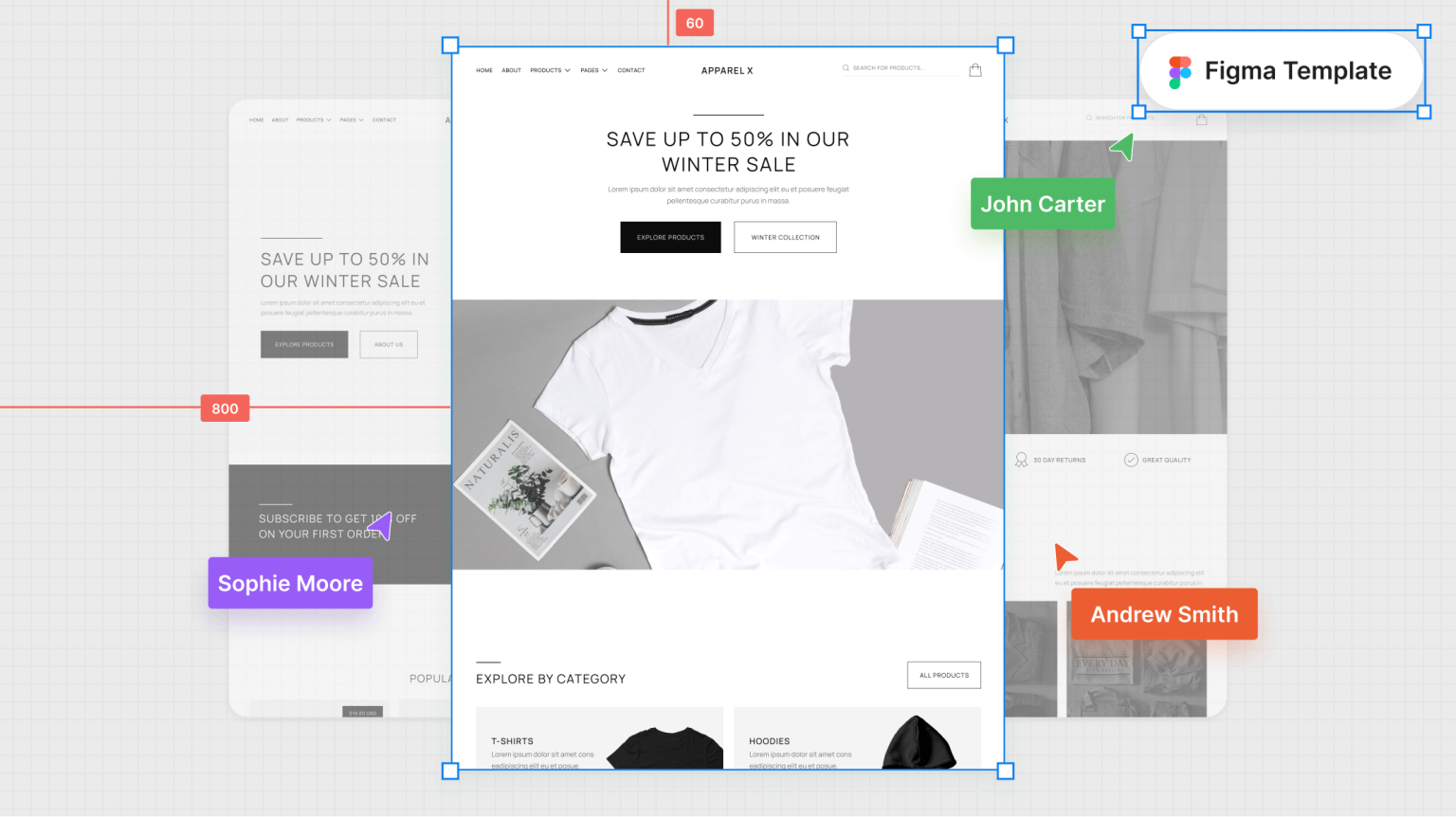 Apparel X Ecommerce Shop Figma Template Free Figma Resource Figma