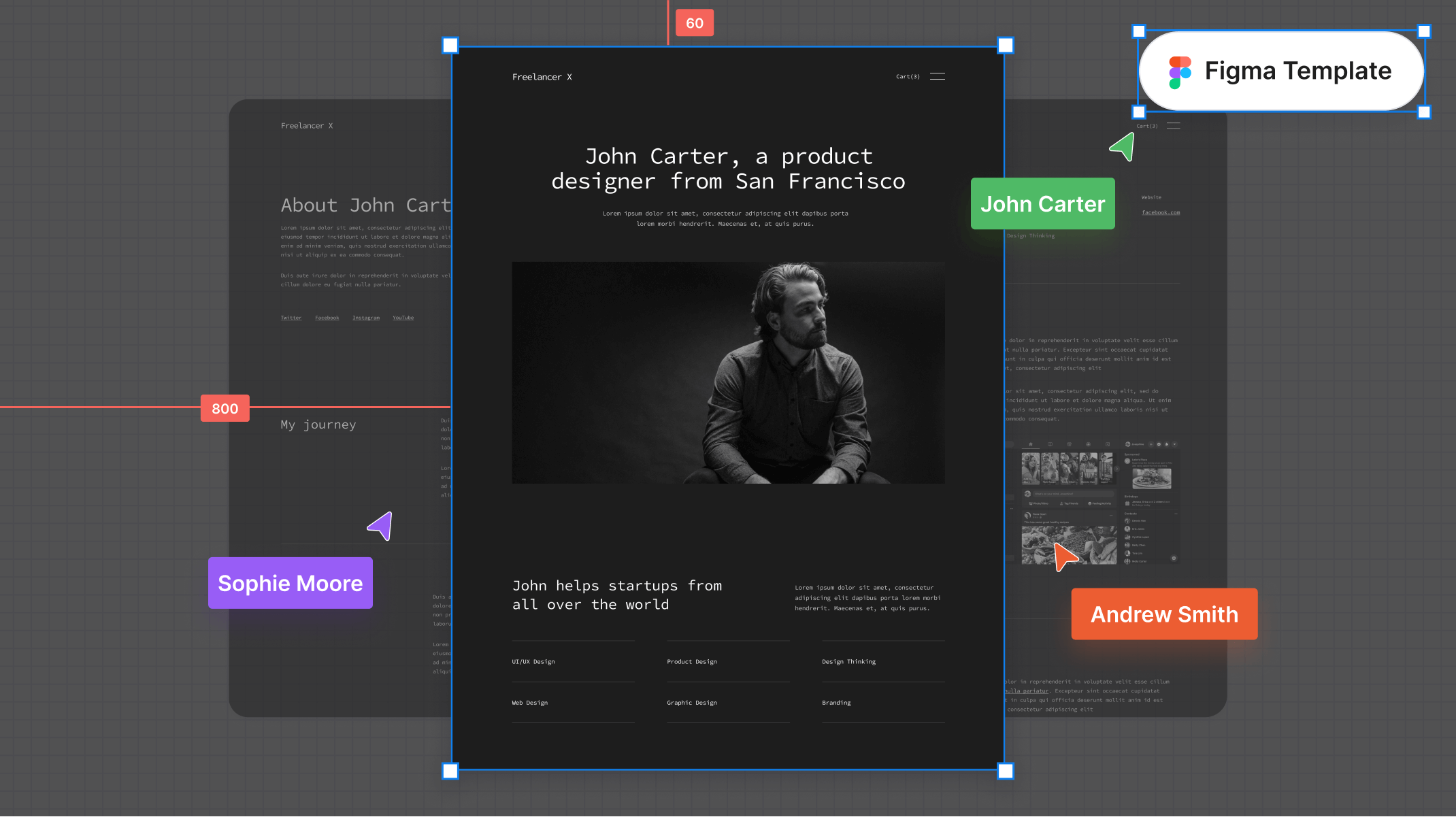 Freelance Portfolio Figma Template