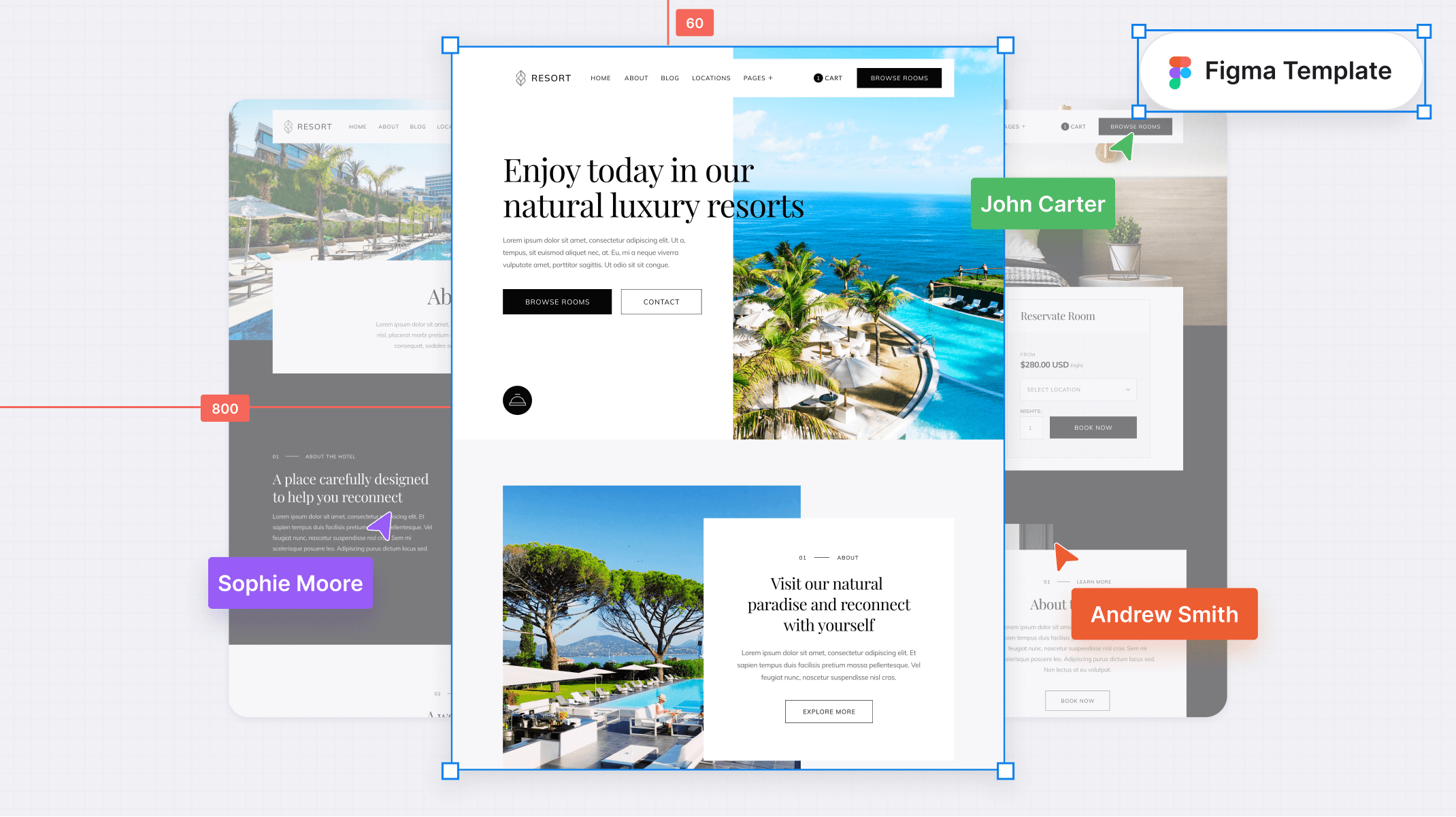 Hotel Figma Template