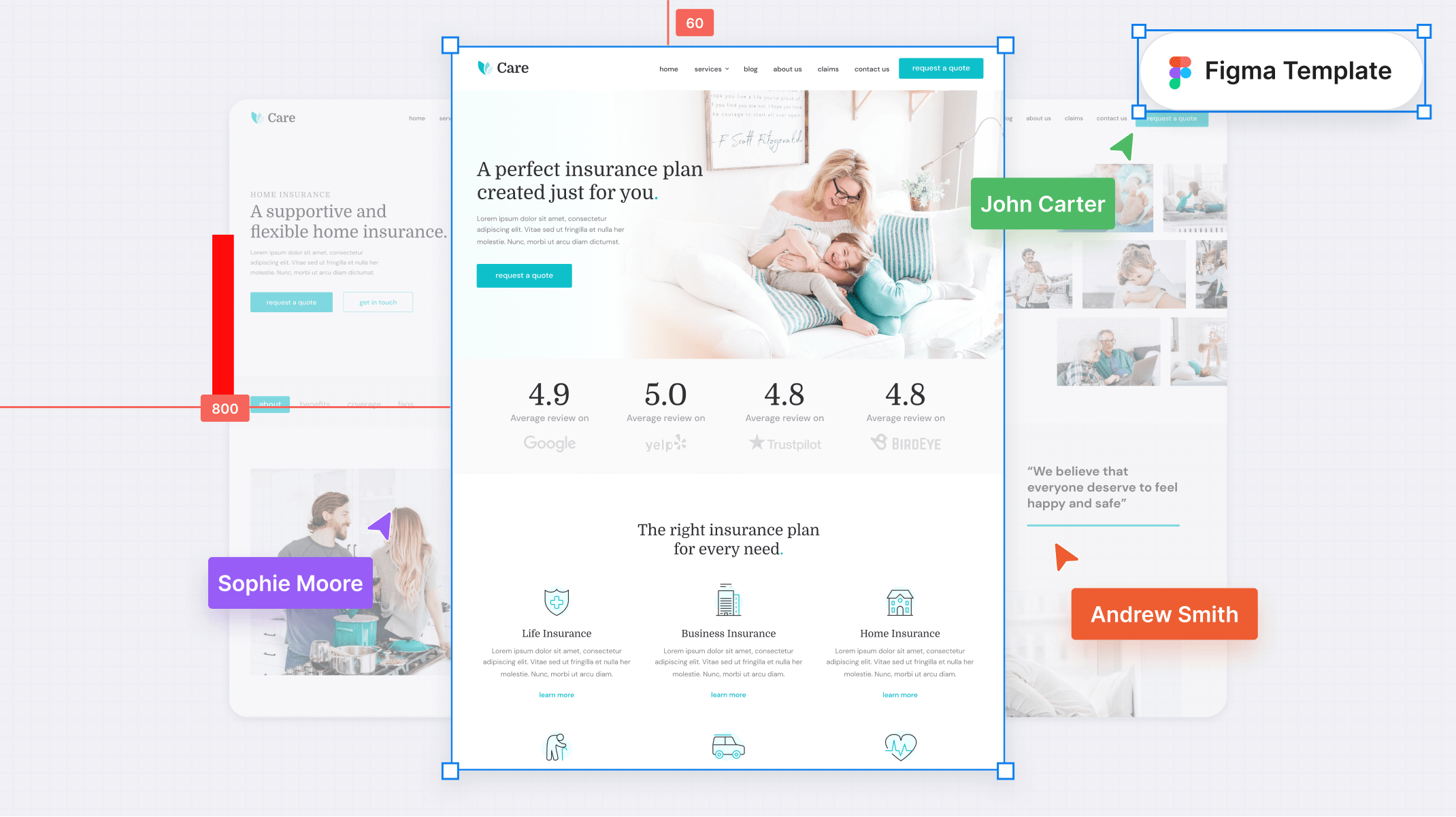 Insurance Figma Template