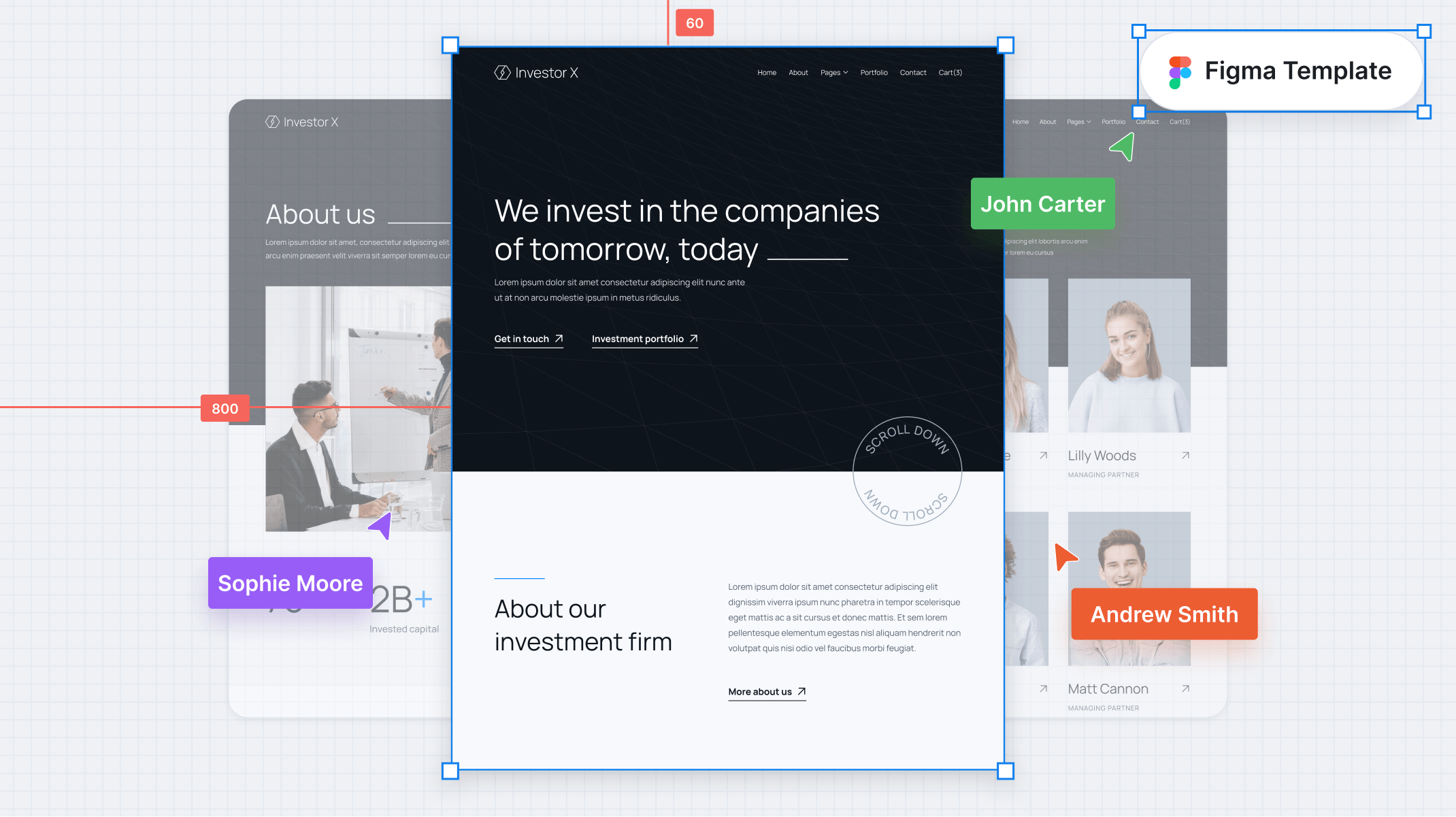 Investment Firm Figma Template