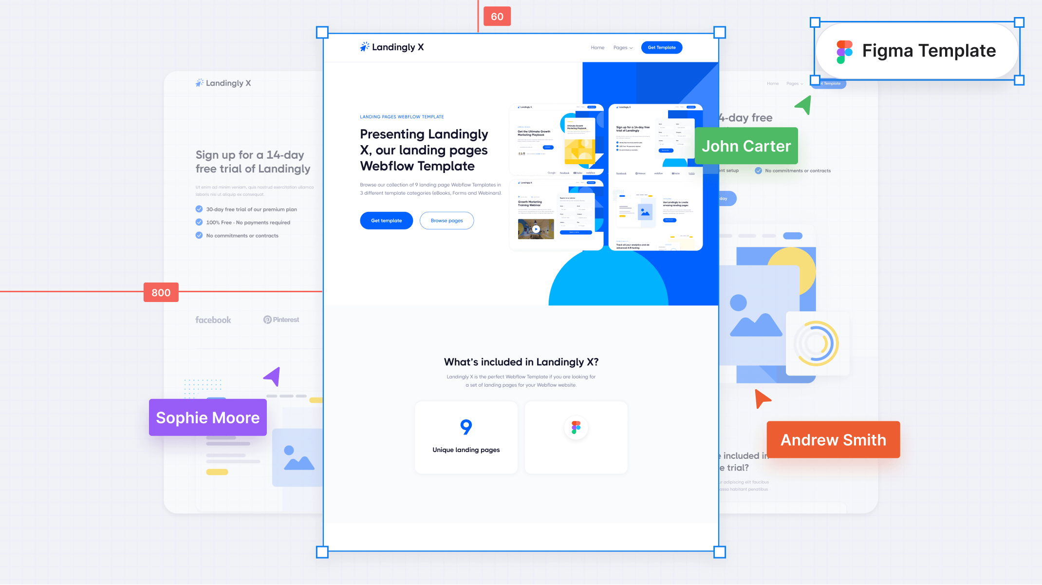 Landing Page Figma Template