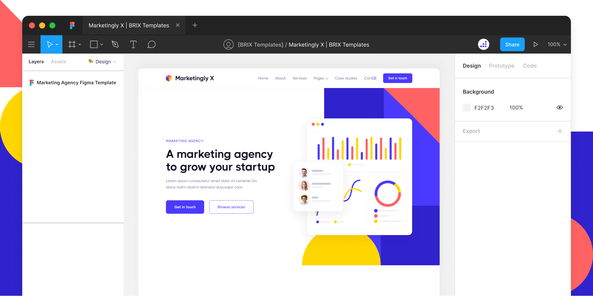 Modern Marketing Agencies Website Figma Template