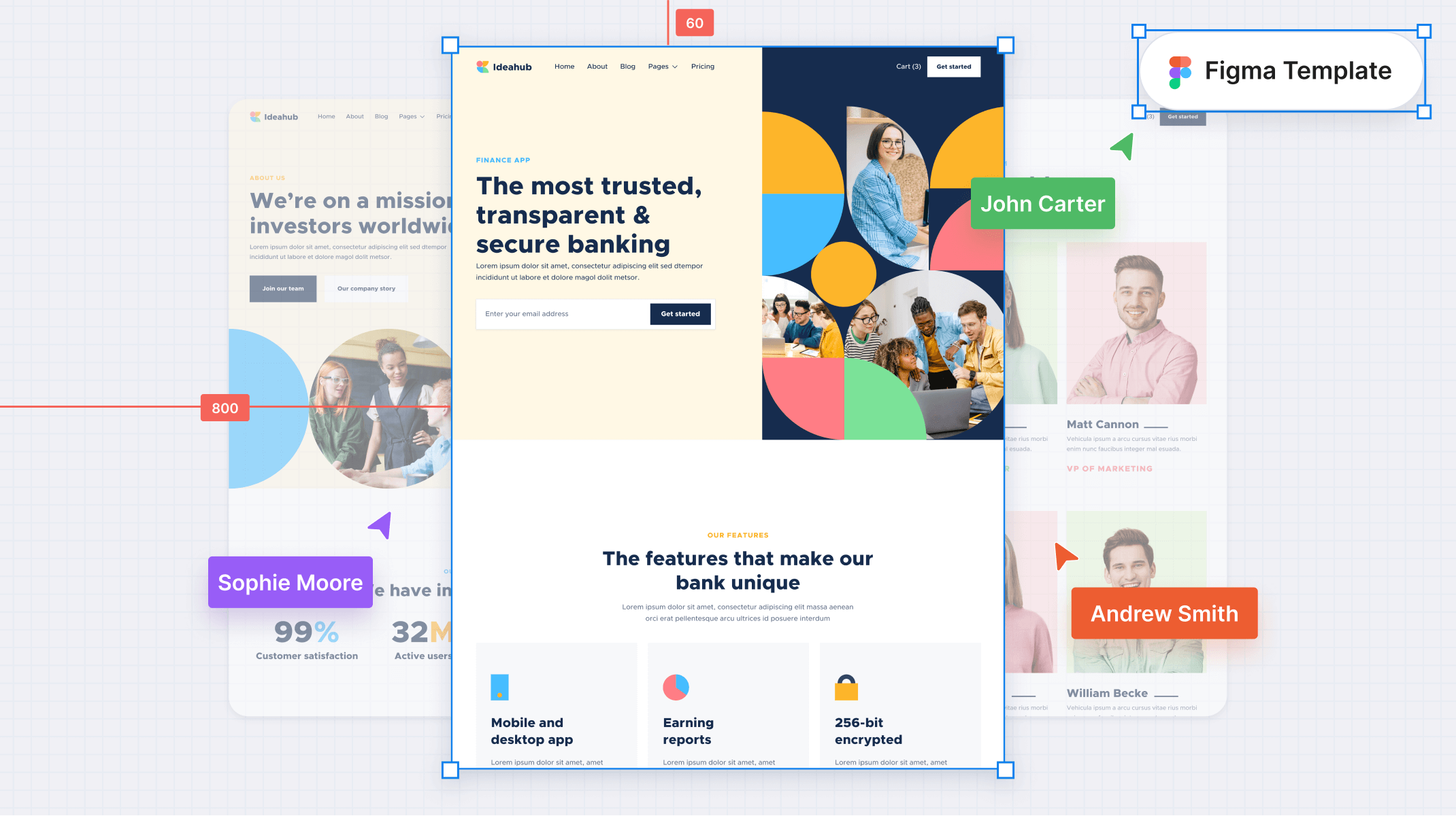 Modern Startup Figma Template