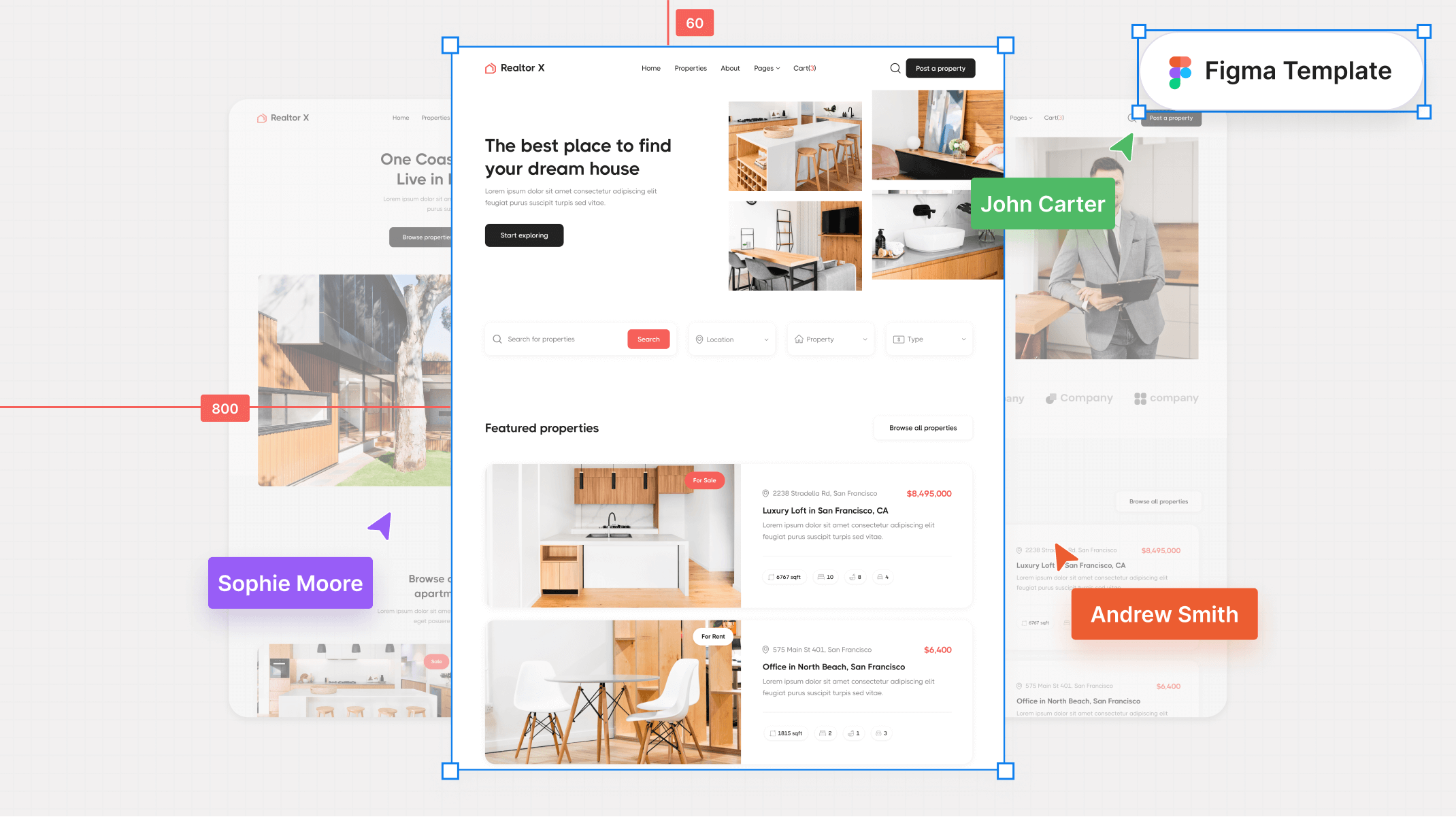 Real Estate Figma Template