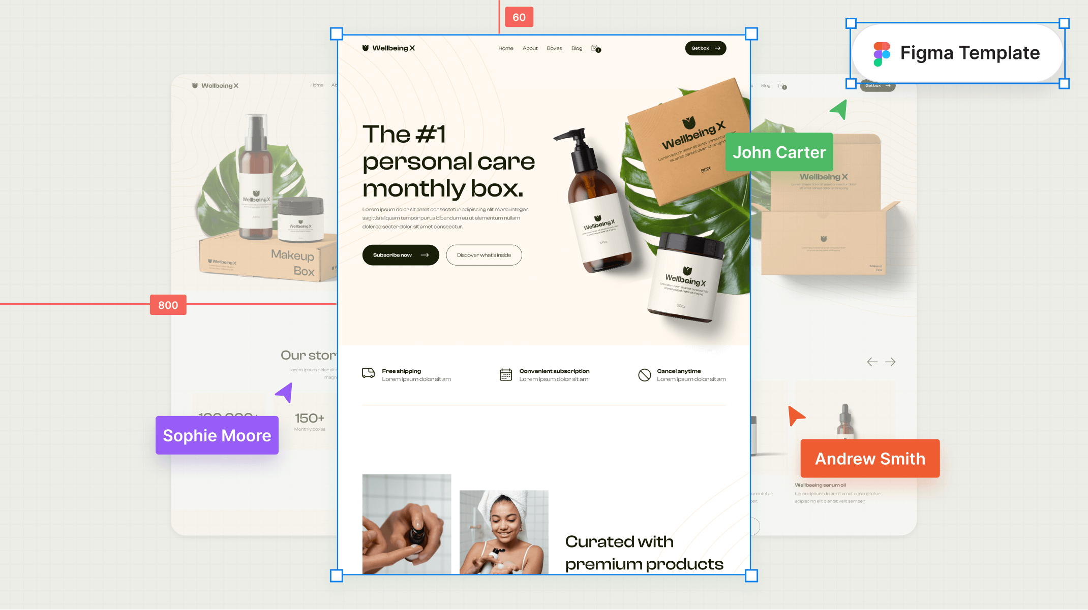 Beauty Ecommerce Figma Template