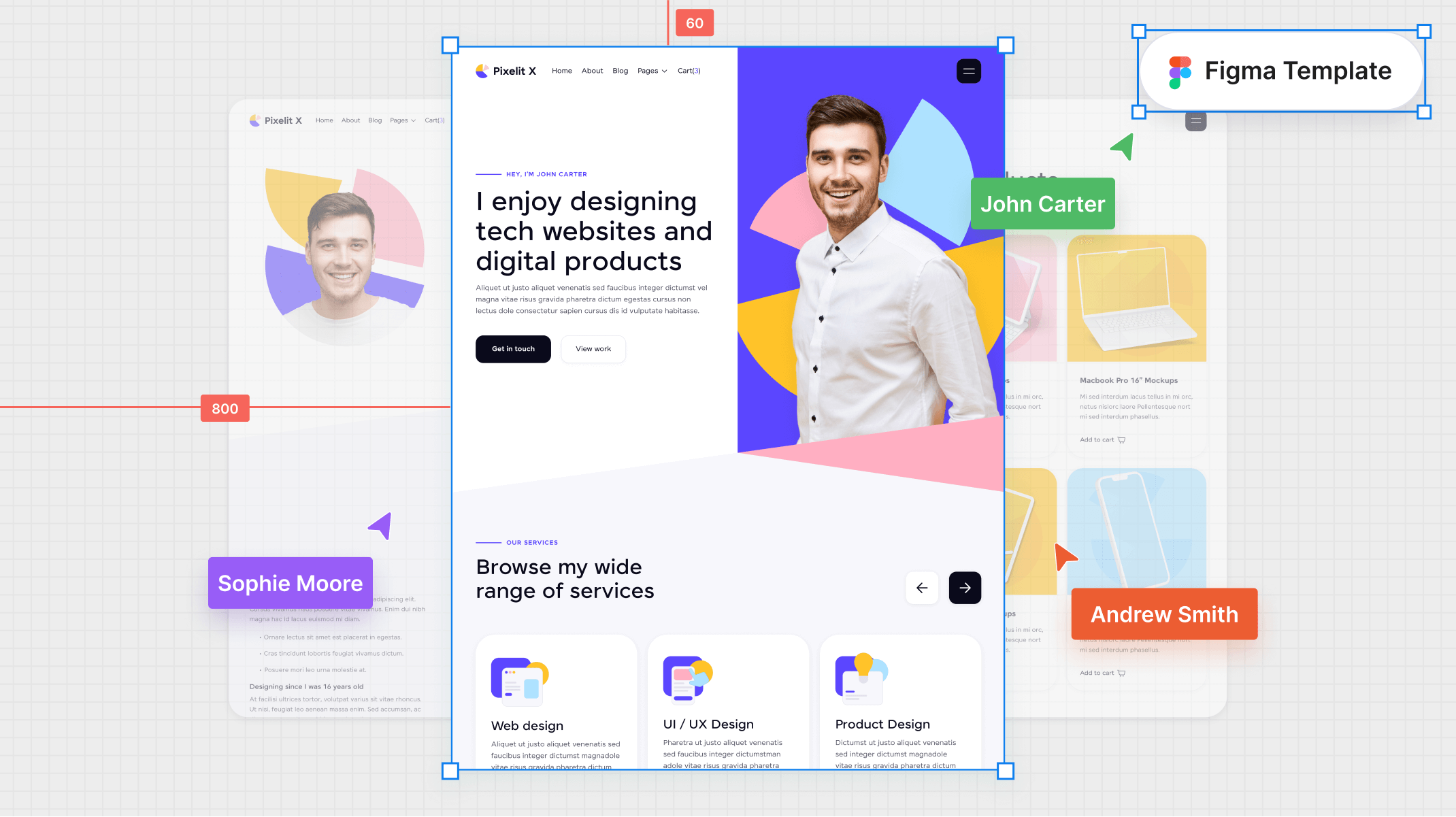 Design Portfolio Figma Template