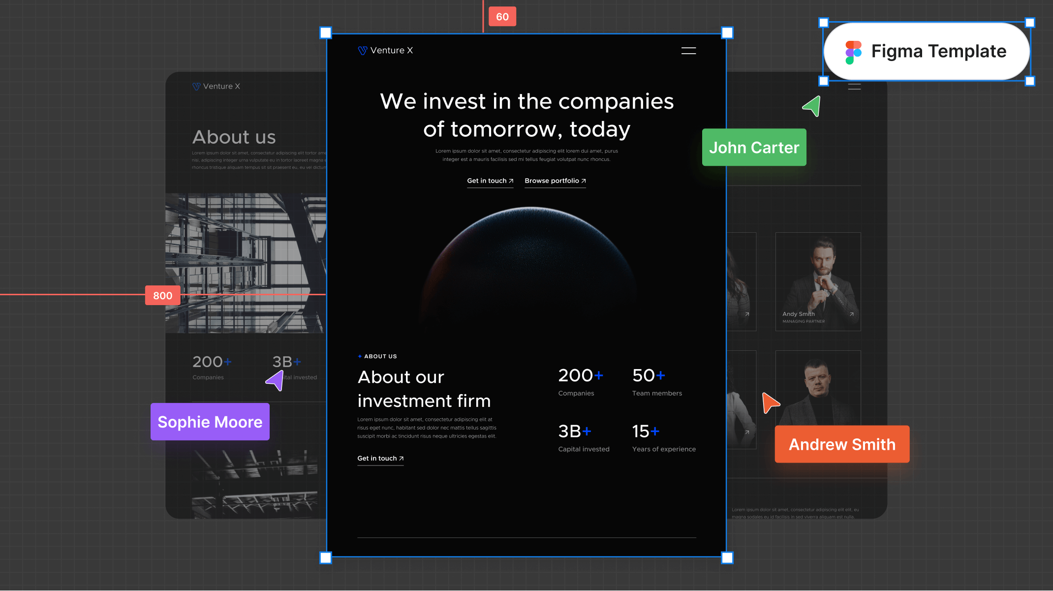 Investment Firm Figma Template