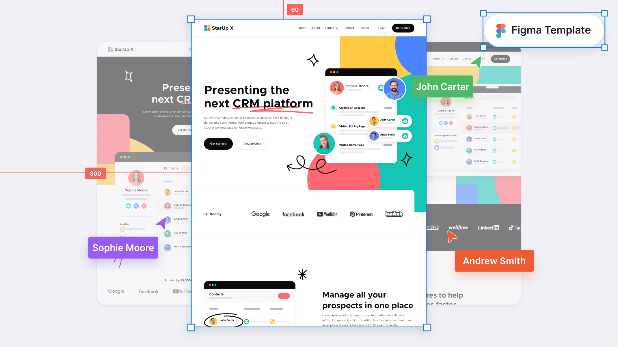 Modern Startup Figma Template