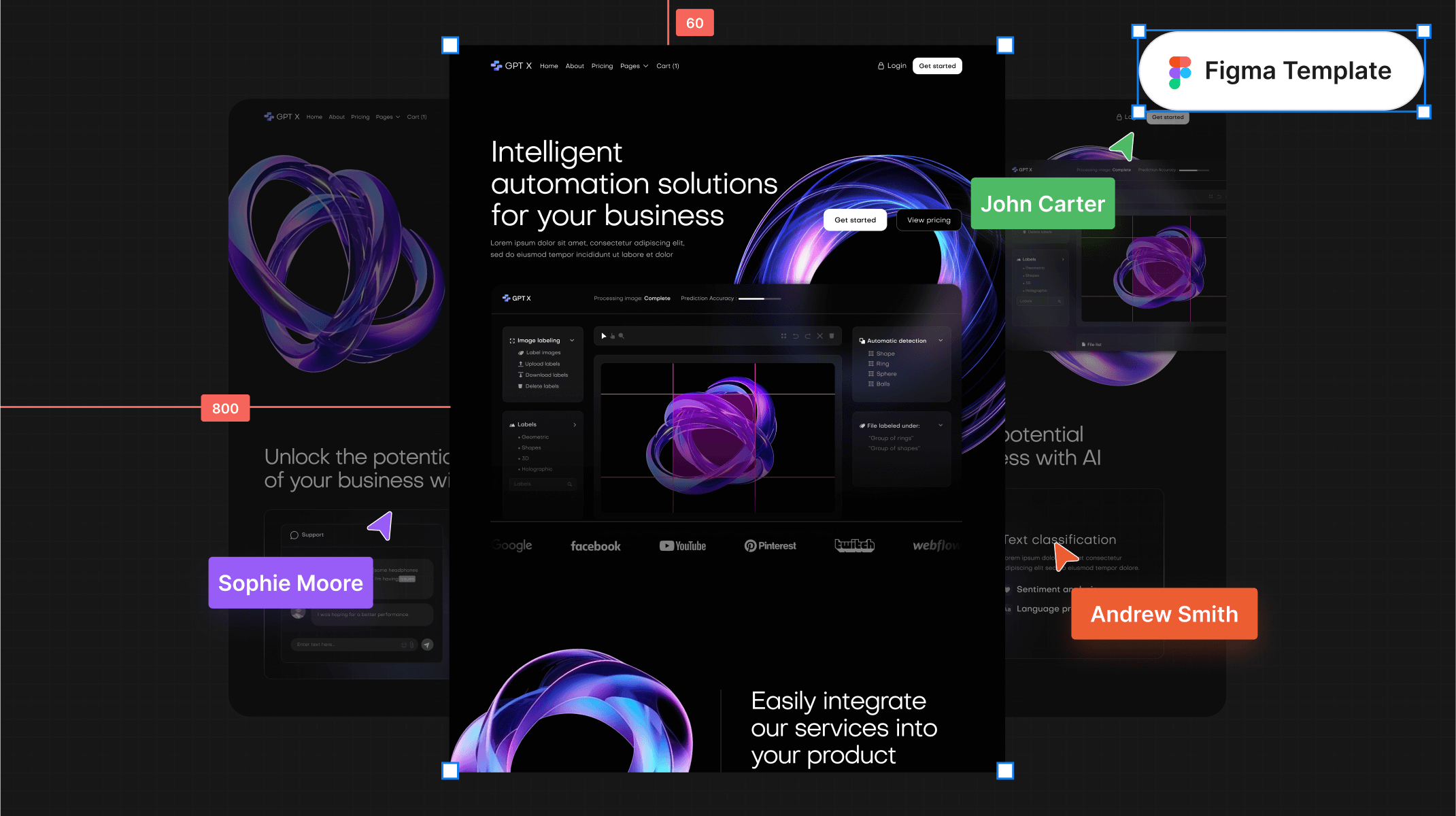 Ai & Machine Learning Figma Template