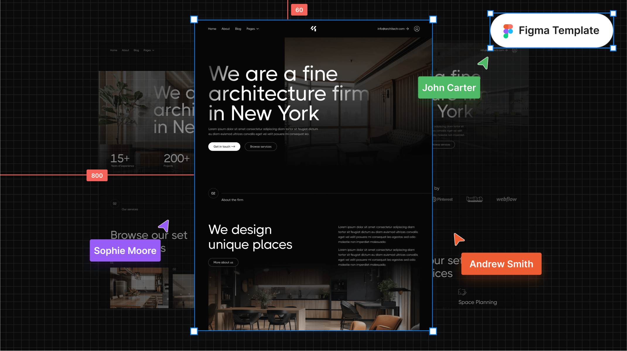 Architecture Firm Figma Template