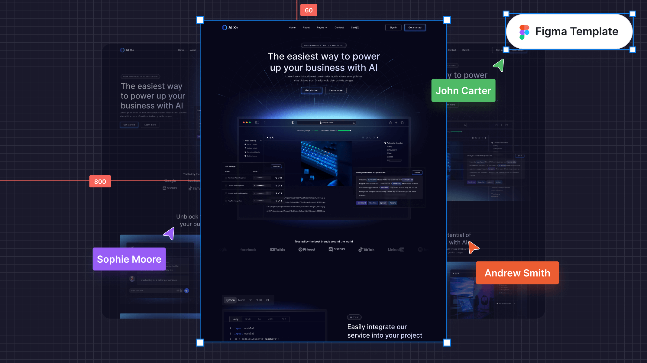 Artificial Intelligence Figma Template