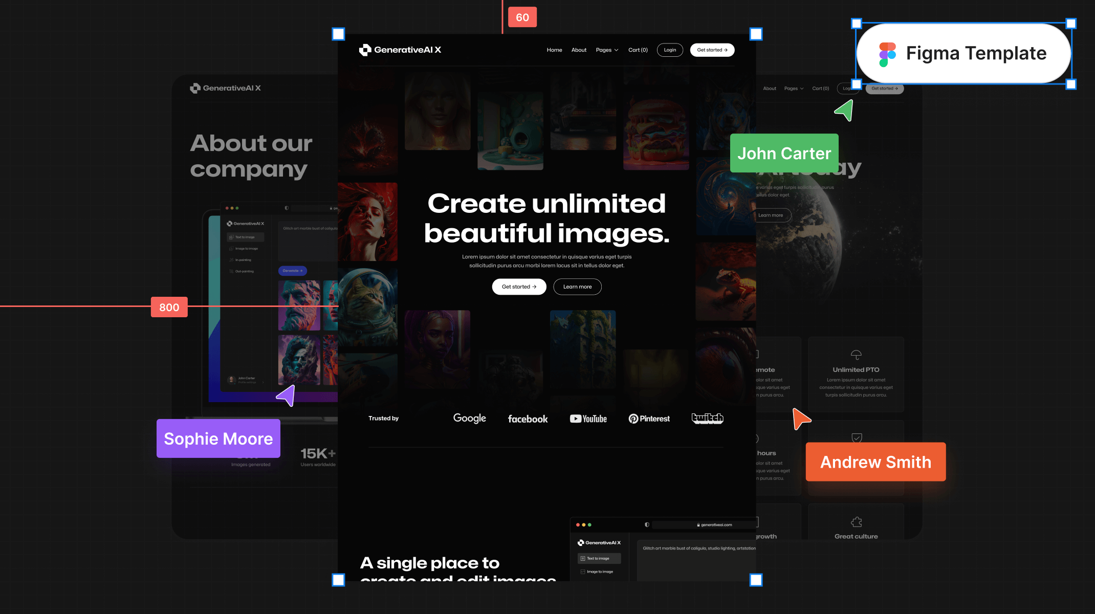 Artificial Intelligence Figma Template