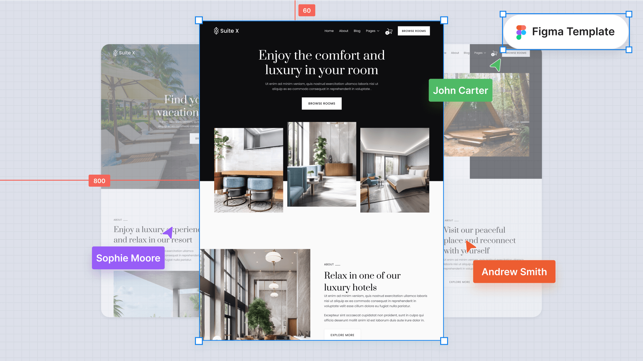 Hotel Figma Template