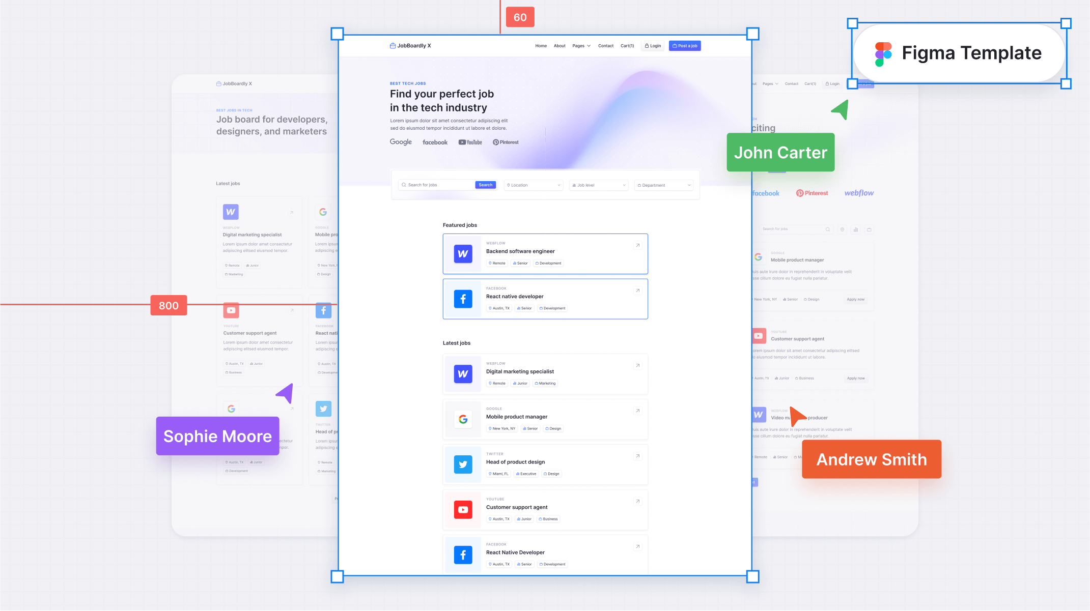 Job Board Figma Template