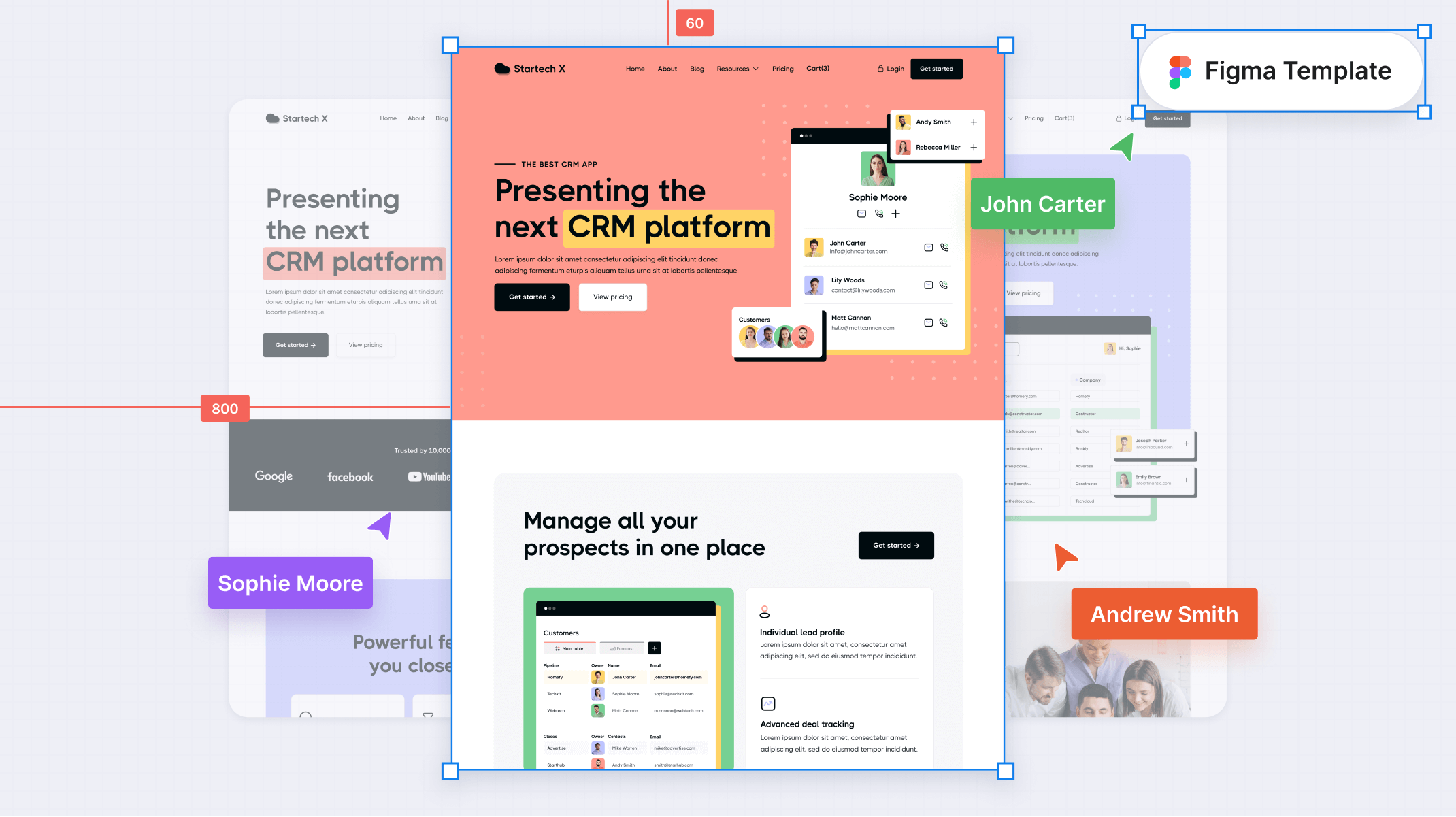 Tech Startup Figma Template