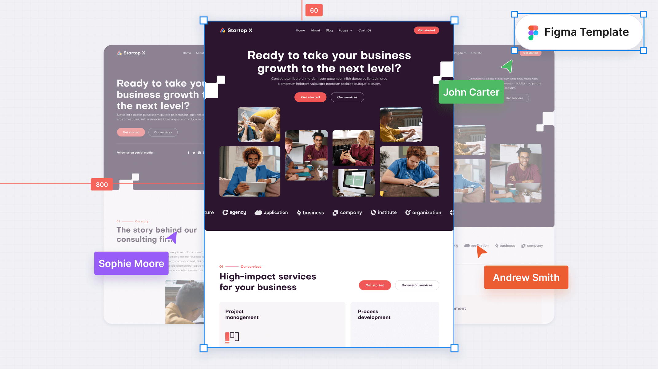 Clean Startup Figma Template