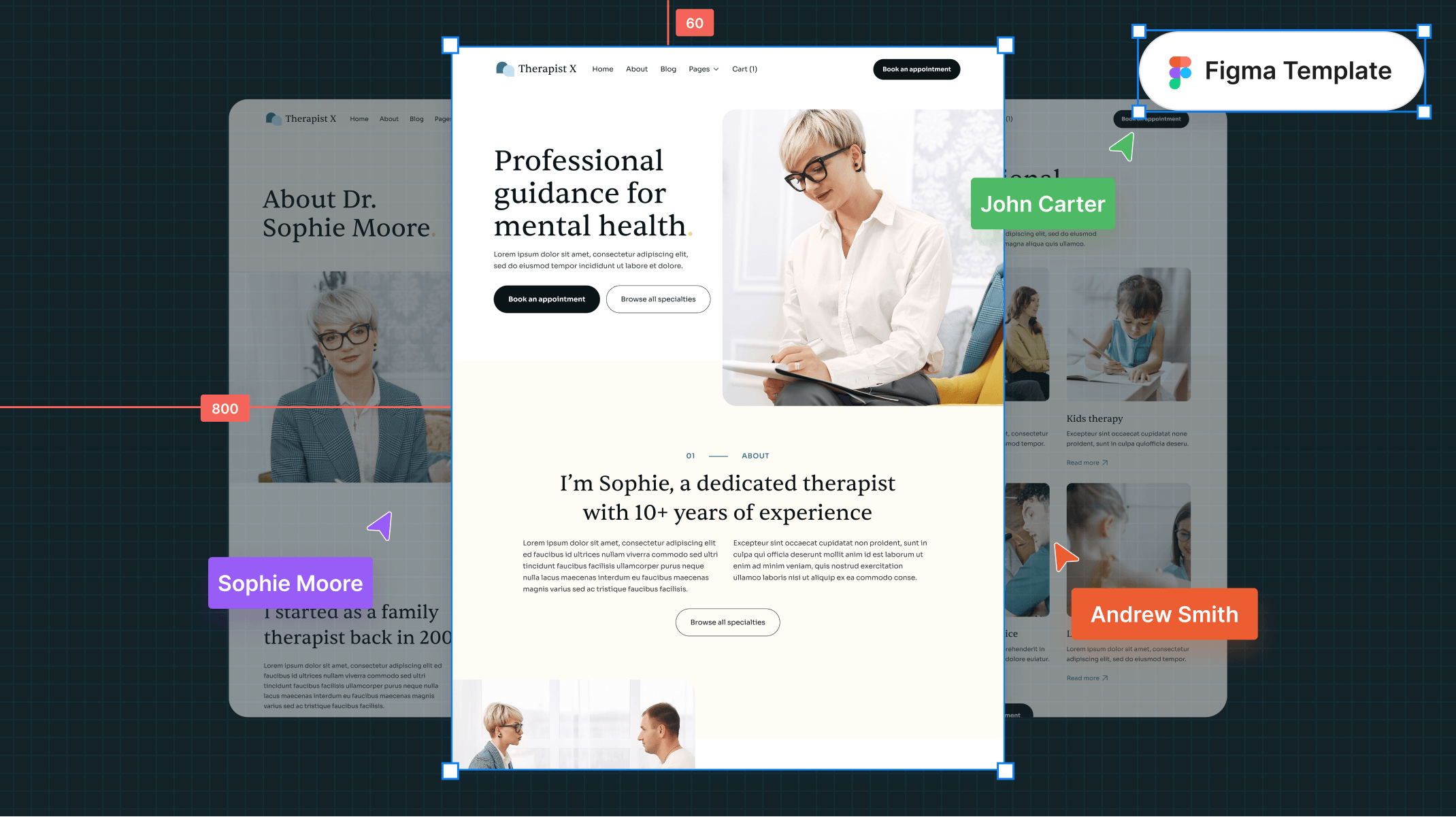 Therapy Figma Template