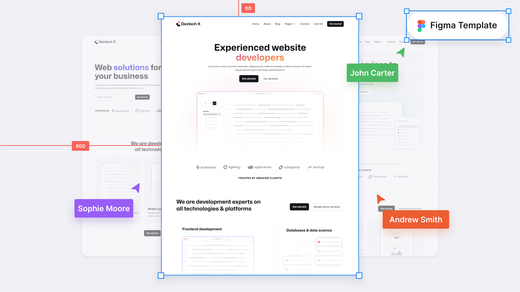 Development Agency Figma Template