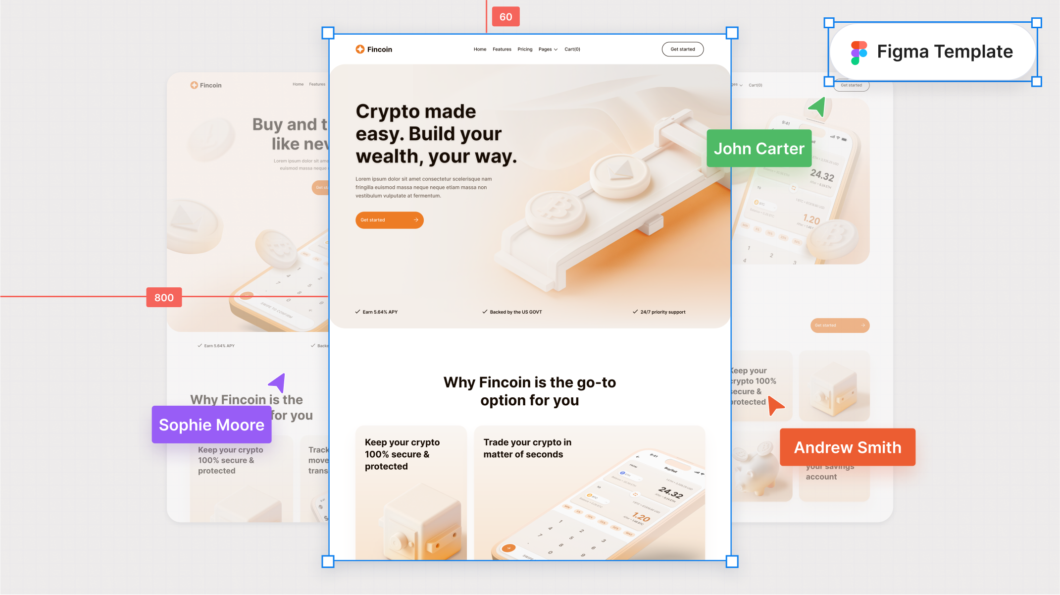 Crypto Company Figma Template